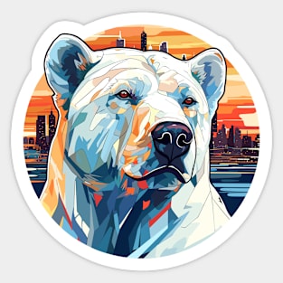 Polar Bear Animal World Wildlife Beauty Discovery Sticker